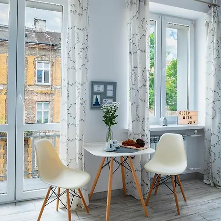 Emilii Plater 12: With Balcony Apartment Warsaw